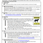 Search Checklist